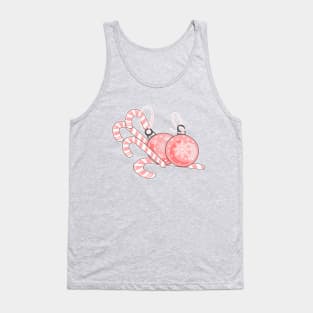 Pink Christmas Tank Top